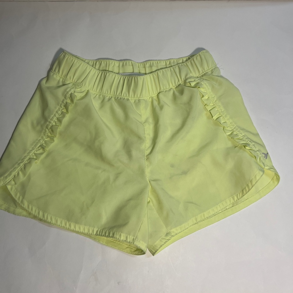 Old Navy Girls Green Athletic Shorts Elastic Waistband Lightweight NWOT
